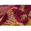 Tapis de couloir en laine noué à la main de conception unique noué à la main New Age 2 pi 6 po x 12 pi 2 po Tapis décoratif en jaune