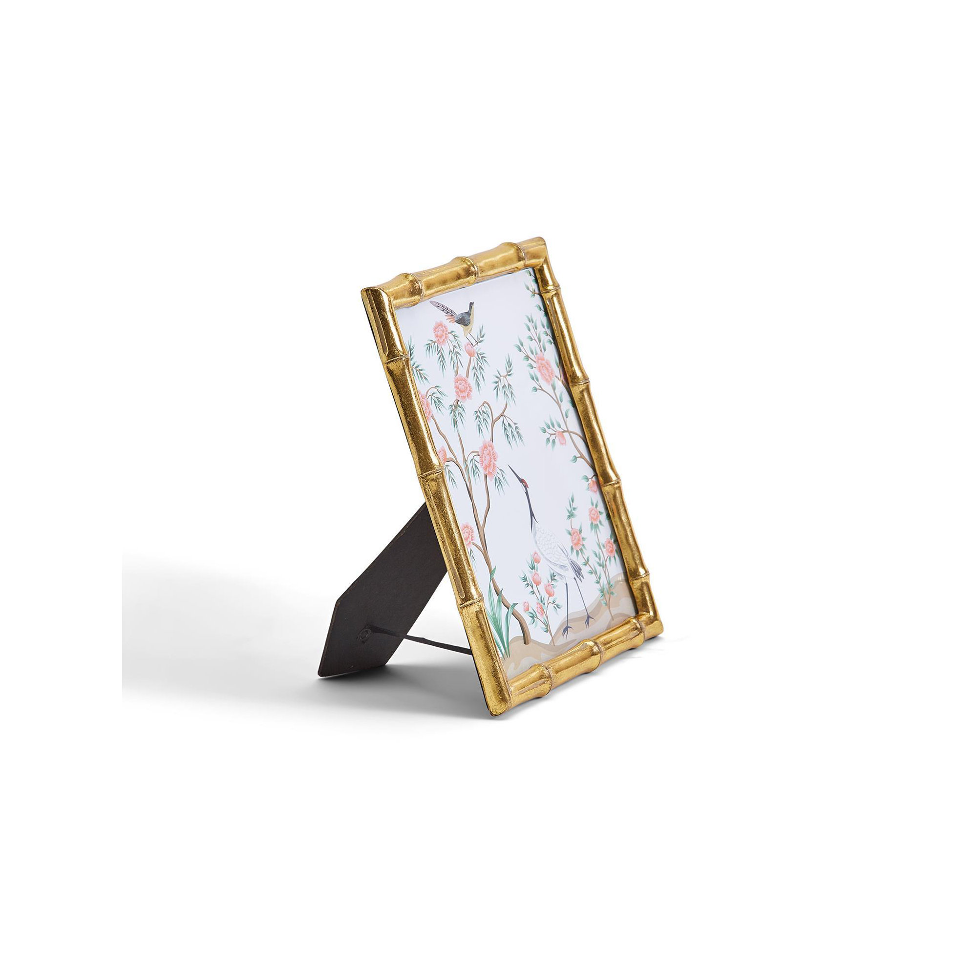 Gold Faux Bamboo 8X10 Photo Frame, 8" W x 10" H, 1