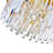 8 - Light Dimmable Drum Chandelier