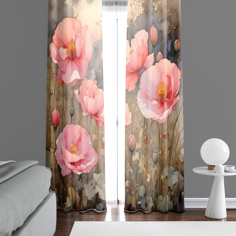 Window Curtains, 56" W x 78" L
