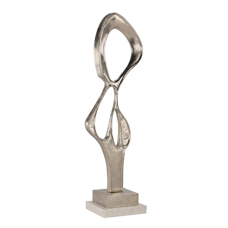 Sculpture fluide en métal