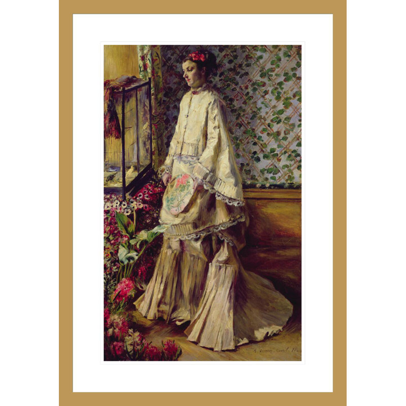 Portrait of Rapha par Pierre-Auguste Renoir, impression giclée sur cadre, H 29,5 po x l 20,91 po