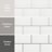 Projectos 3.88" x 7.75" Ceramic Subway Wall & Floor Tile