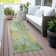 Machine Washable Indoor/Outdoor Xhevrie Sage Rug