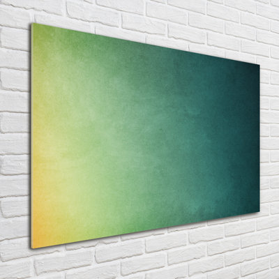 Marine gradient 1 Piece Wall Art on Glass