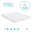 Matelas en mousse viscoélastique imprégnée de gel à deux côtés 4,5 po Oneal-1575847891