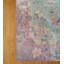 Tapis de style art déco chinois antique floral vert des années 1920 10 pi x 15 pi 6 po