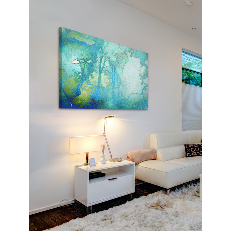 « watermark forest » par parvez taj,, reproduction d’art sur toile tendue, 24 po x 36 po