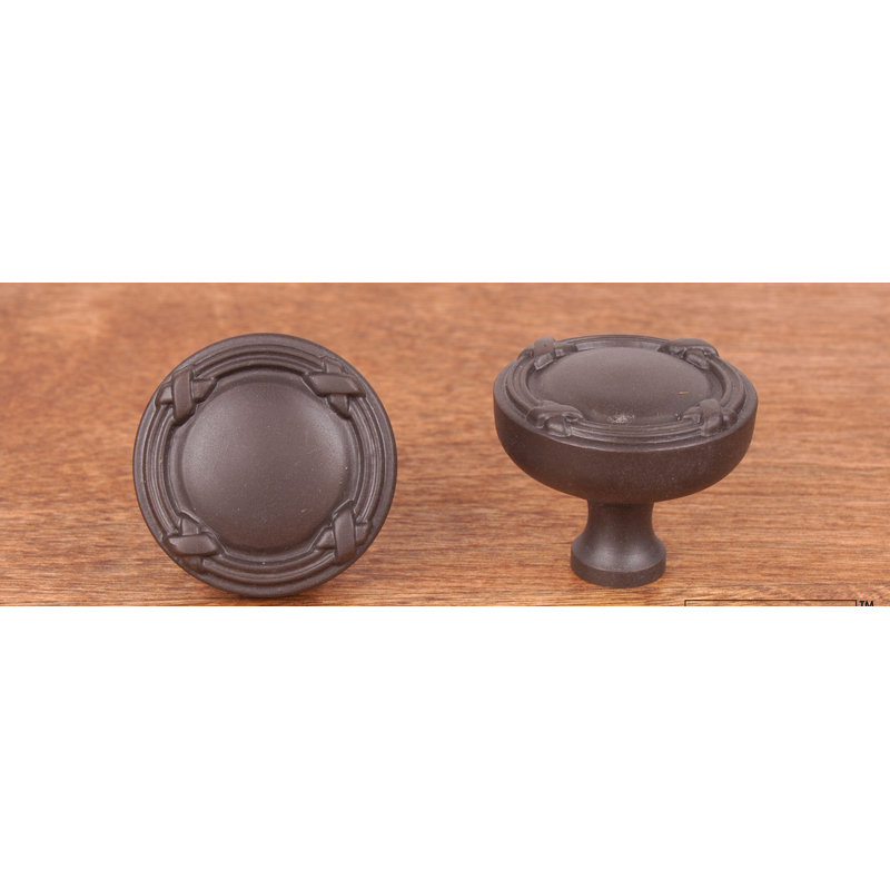 CK Series 1 1/4" Diameter Mushroom Knob, Oil Rubbed Bronze