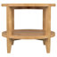 Ensemble de table basse et de table ronde 3 pièces Elliott Maple