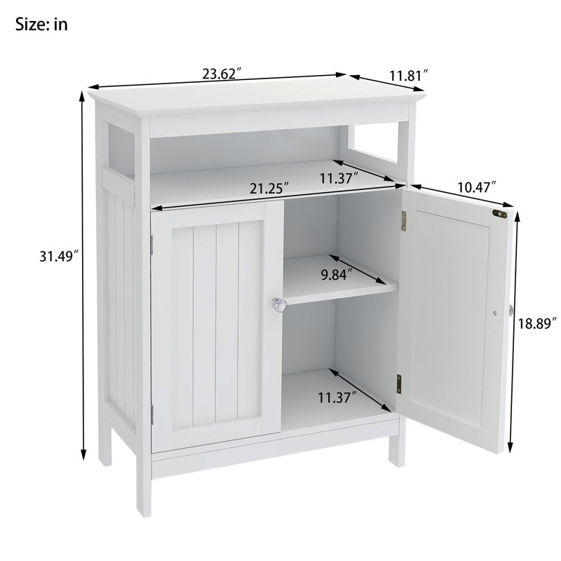 Uribe Metal Bathroom Cabinet