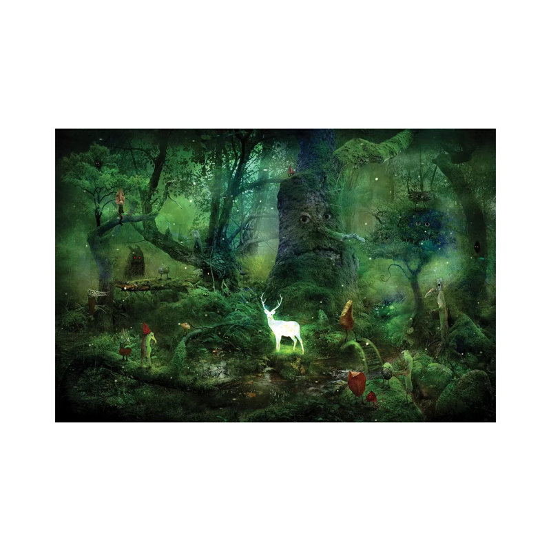 «Transition Night» par Alexander Jansson - reproduction, H 18 po x l 26 po x P 1,5 po