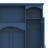 Modern Farmhouse Hall Tree With Adjustable Shelves & 7 Hooks, Entryway Organizer, Shoe Cabinet & Storage Bench-1275061036