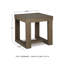Table de bout Esmont