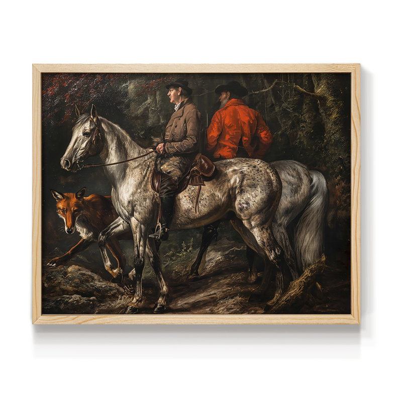 Faune - LXVII - Reproduction encadrée - Restickable, H 8 po x l 10 po, Naturel