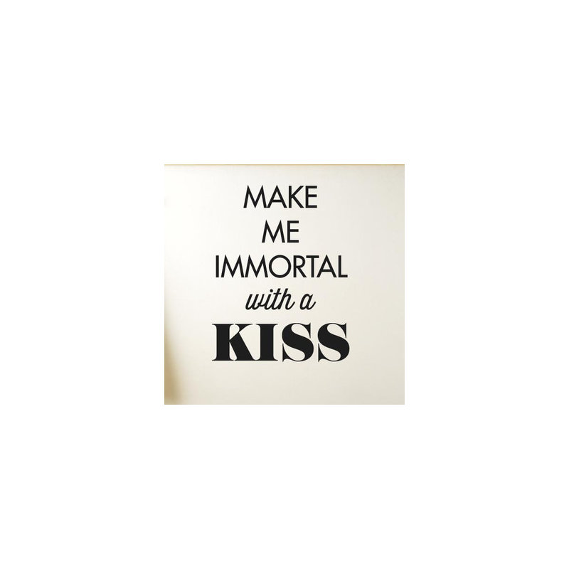 Wall Decal, Black, Large