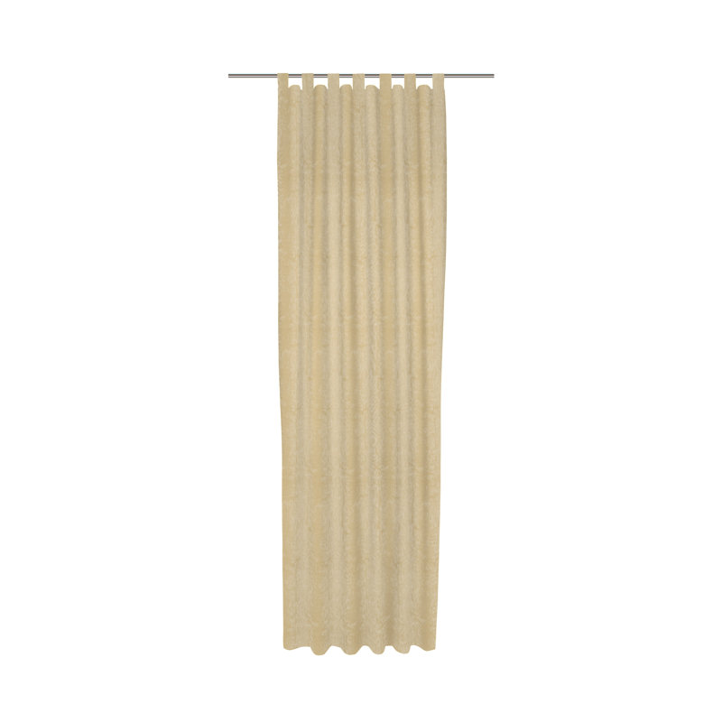Arna Room Darkening Curtains, 225cm H x 135cm W, Sand