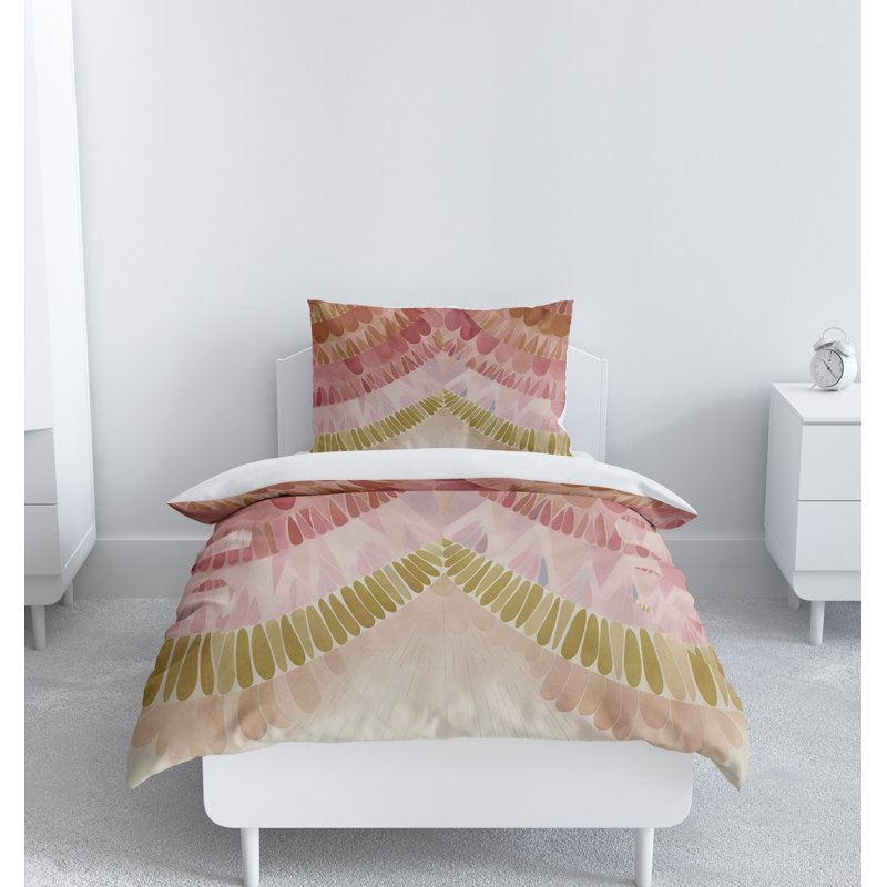 Abstract Duvet Cover, Twin Duvet Cover + 1 Queen Sham