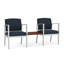 Structure tandem 2 places avec table centrale en acier Amherst-80033337-70961720-70961675