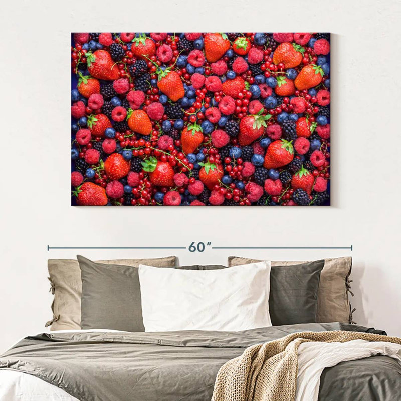 Yarlin Berries, 34'' H x 51'' W