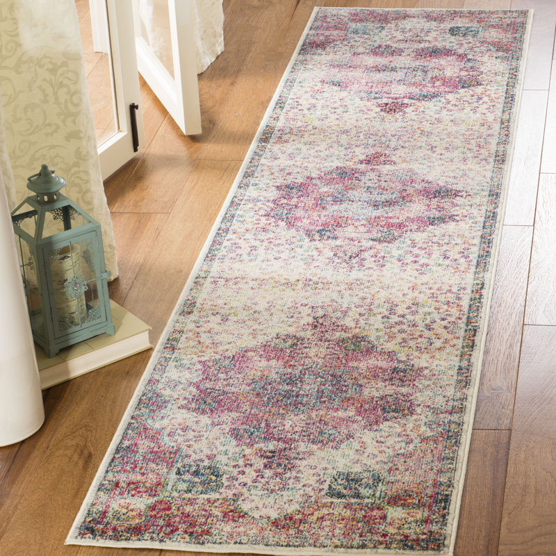 Grier Oriental Hand Woven Area Rug, Runner 61 x 244 cm