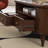 Solid wood coffee table with retro design-105624187