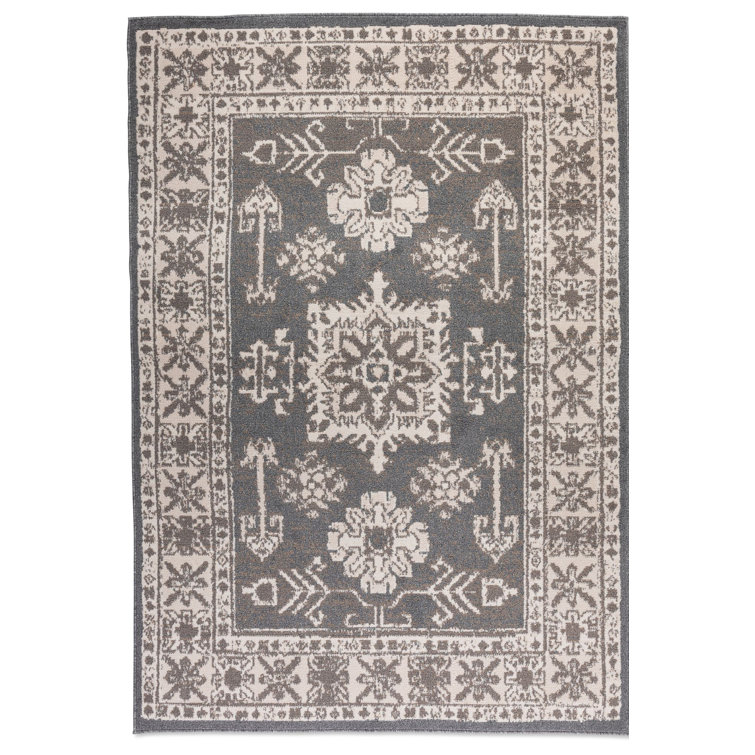 Flöde Oriental rug - classic, soft, short pile for bedrooms and living rooms
