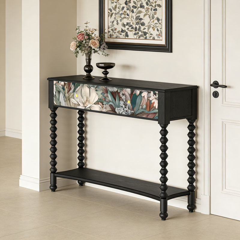 American Retro Solid Wood Console Table