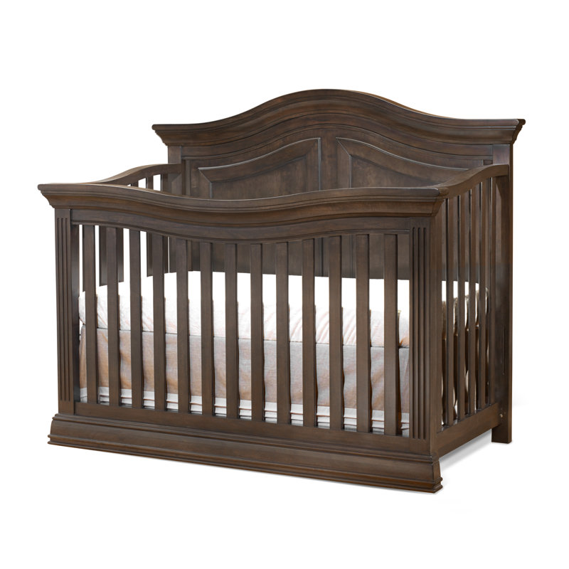 Lit de bébé convertible 4-en-1 Providence, Chocolat