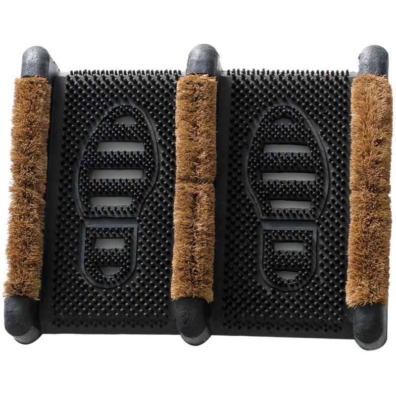 Fußabstreifer Cleaner - Schuhreiniger Outdoor Kokos