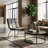 Balduin Faux Leather Accent Chair-447164061