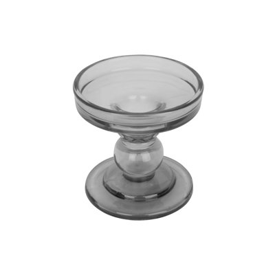 Glass Tabletop Candelabra