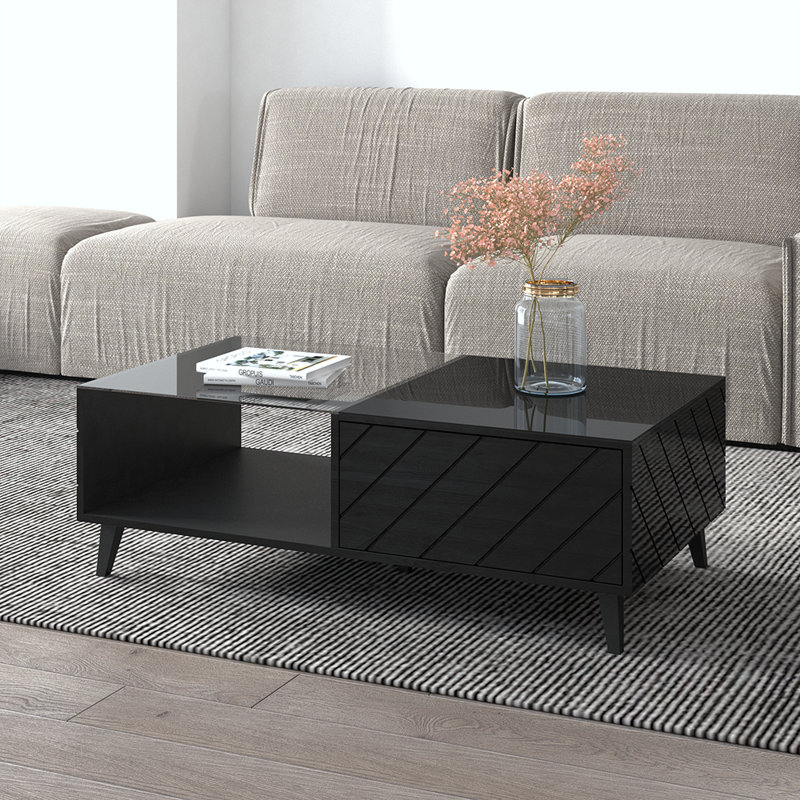 Single Coffee Table, Black