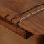 Bureau courbé en bois massif de style américain