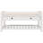 Shoe Rack With Cushioned Seat And Drawers, Multipurpose Entryway Storage Bench (White)-1207148438