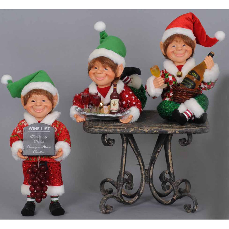 Wine Elf Figurines and Collectibles