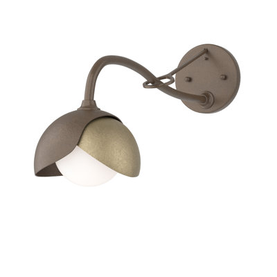 Brooklyn 1 - Light Hardwired Armed Sconce