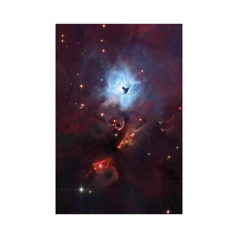 Emission And Reflection Nebula In Orion (NGC 1999) I by Robert Gendler - Wrapped Canvas Print