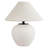 15.75in 1 - Light Porcelain Birdsboro With Fabric Lamp Shade