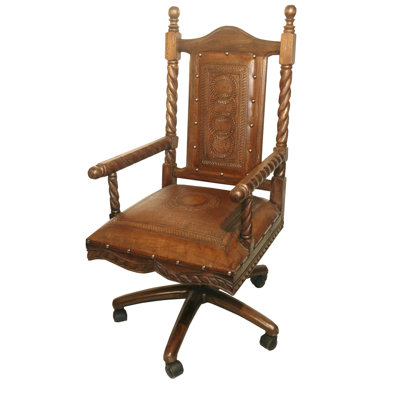 New World Trading Classico Genuine Leather Task Chair