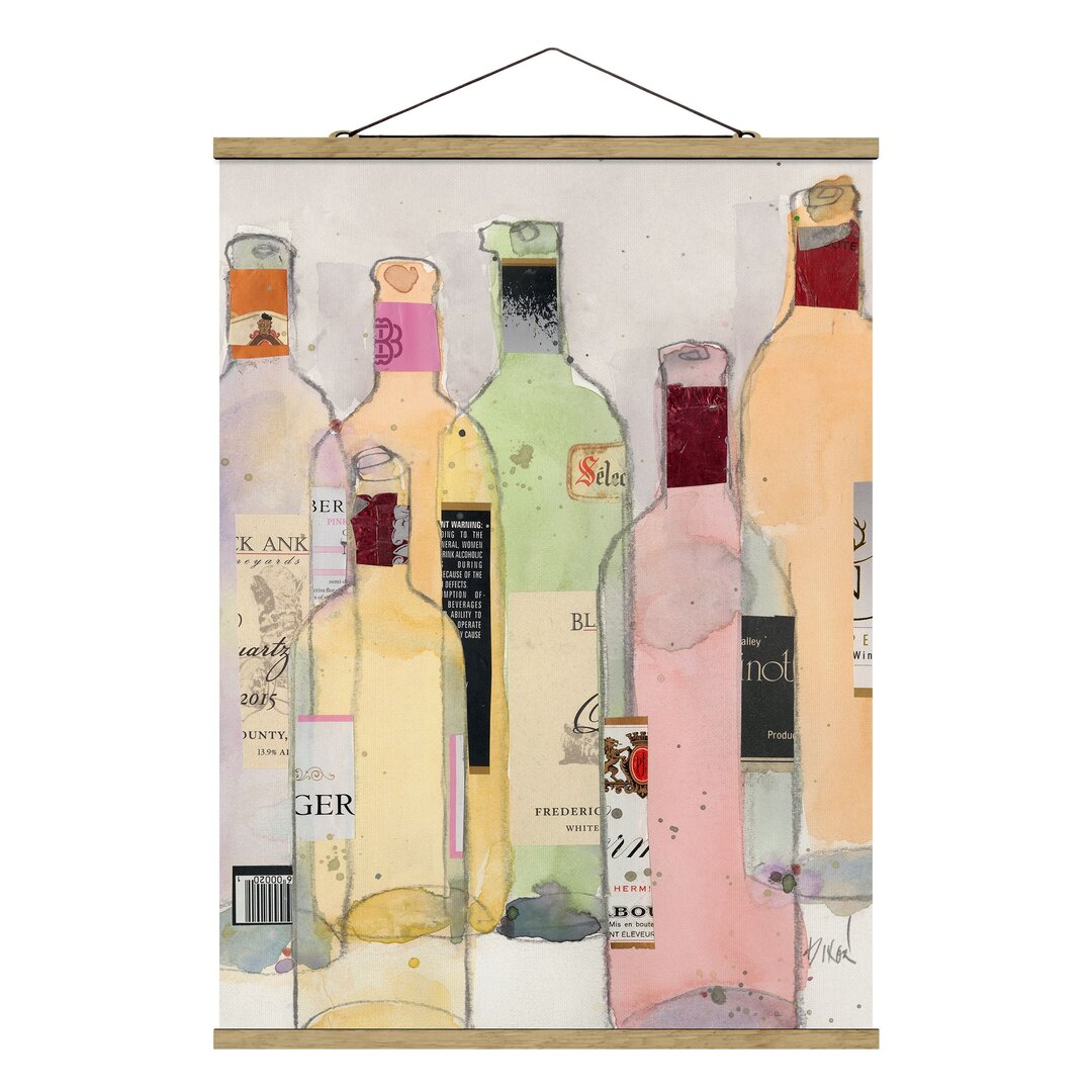 Kunstdruck Wine Bottles I