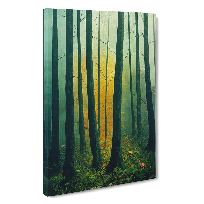 Incredible Forest - Wrapped Canvas Print, 50cm H x 35cm W