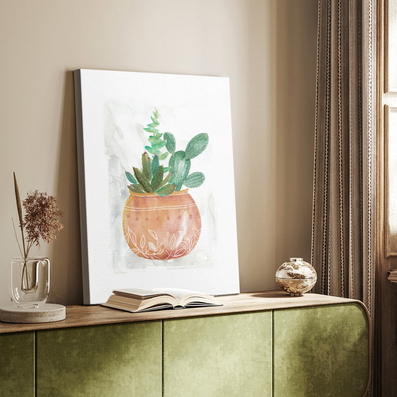 Boho Succulent - galerie sur mesure Cavas