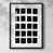 Black Framed Paper