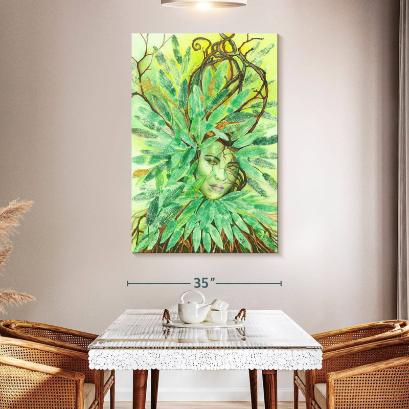 Leisha Druantia Celtic, 51" H x 34" W