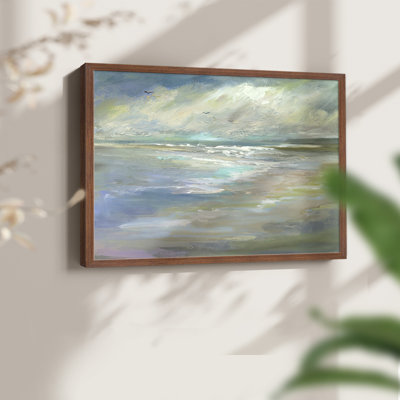 «Beach Light I», reproduction encadrée