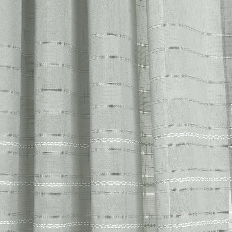 Westerman Sheer Curtain Pair, Gray