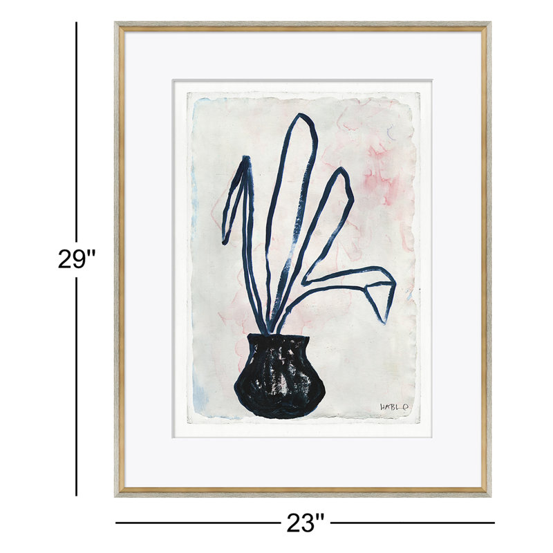 Potted Frond Giclee Print by Susan Hable