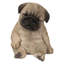 Statue chiot endormi