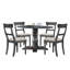 Ensemble de 2 chaises d'appoint Leventis